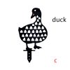 Chicken Yard Art Outdoor Garden Back Yard Gazon Stakes Hen Yard Decor - Image 2