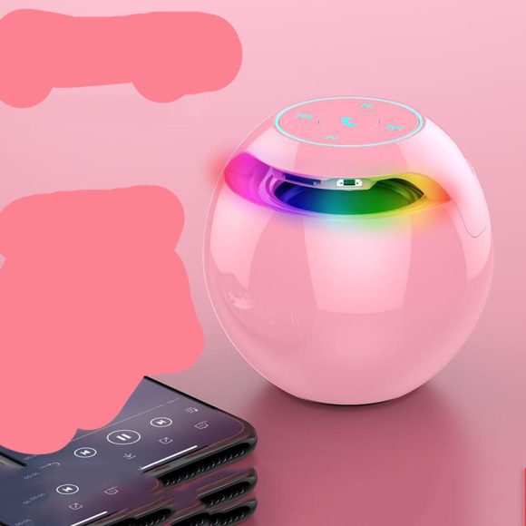 Clock Colorful Bluetooth Speaker Mini Portable - Image 8