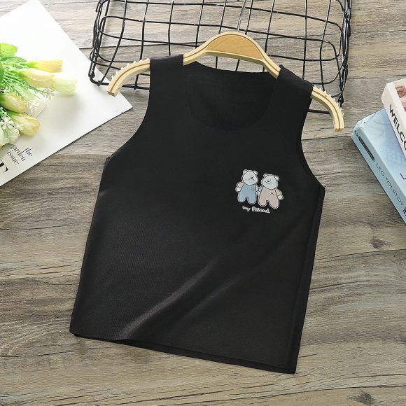 Modal Children's Vest Boneless Camisole Bottoming Shirt - Image 4