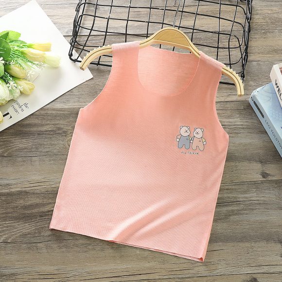 Modal Children's Vest Boneless Camisole Bottoming Shirt - Image 2