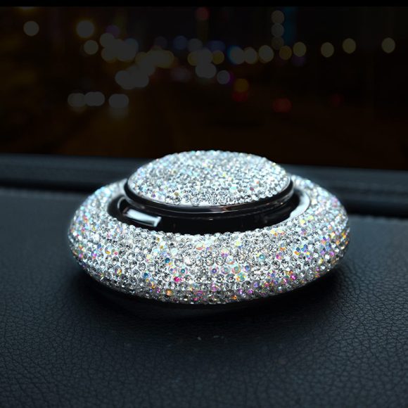 Crystal Diamond Car Air Freshener Perfume Accessories Car Decoration Solid Perfume - Image 4