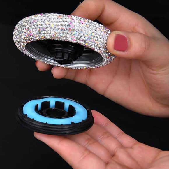 Crystal Diamond Car Air Freshener Perfume Accessories Car Decoration Solid Perfume - Image 2