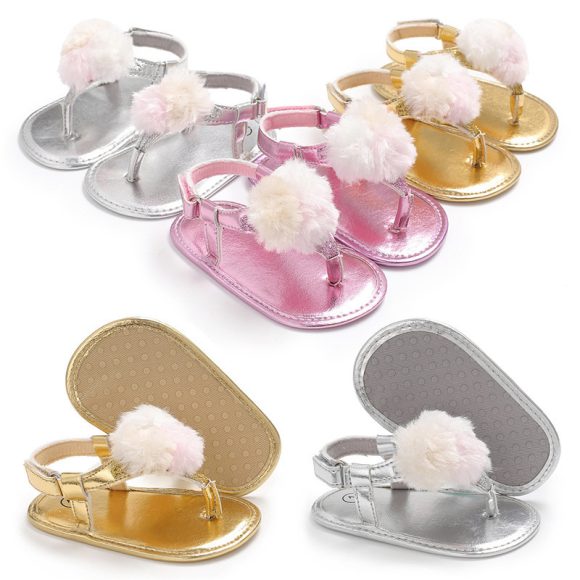 Summer style 0-1 year old baby shoe clip sandals - Image 4