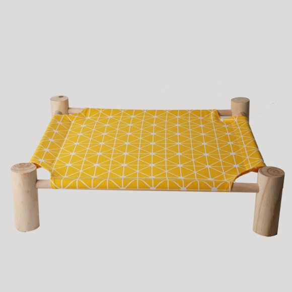 Removable And Washable Solid Wood Pet Dog Bed - Image 9