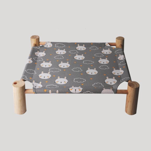 Removable And Washable Solid Wood Pet Dog Bed - Image 8