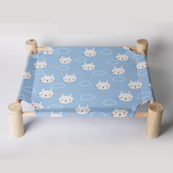 Removable And Washable Solid Wood Pet Dog Bed - Image 6