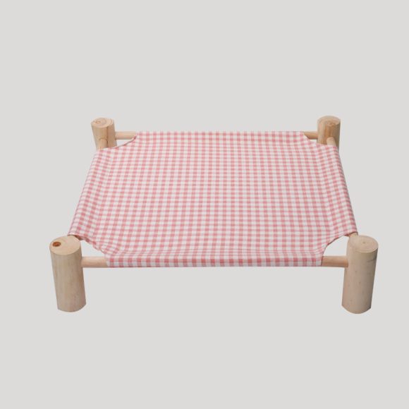 Removable And Washable Solid Wood Pet Dog Bed - Image 3