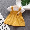 Summer Cute Cartoon Baby Princess Birthday Party Mesh Dresses - Image 2