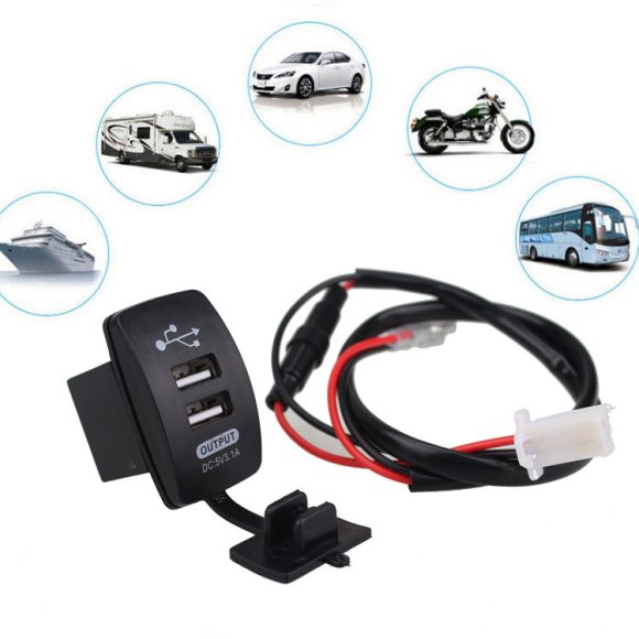 3.1Ausb Car Charger Universal Type For Cars And Motorcycles - Image 7