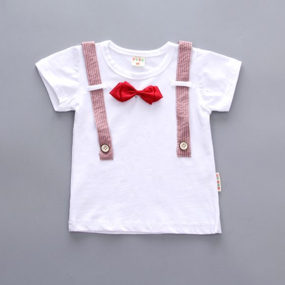 Baby Boy Summer Short Sleeve Suit Boy Shorts - Image 2