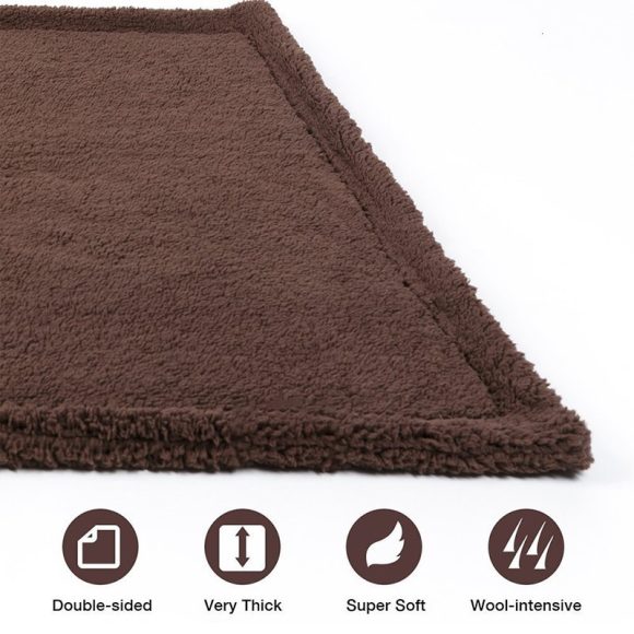 Plush Pet Blanket Dog Mat Cat Mat Pet Air Conditioning Mat Pet Plush Mat - Image 8
