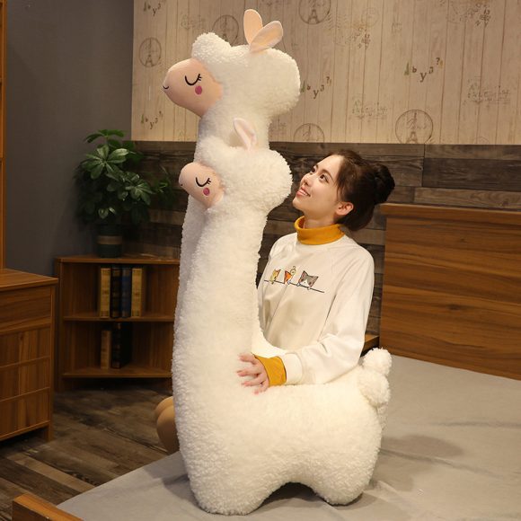Cute Birthday Gift Girl Sleeping Pillow Large Plush Toy - Image 4