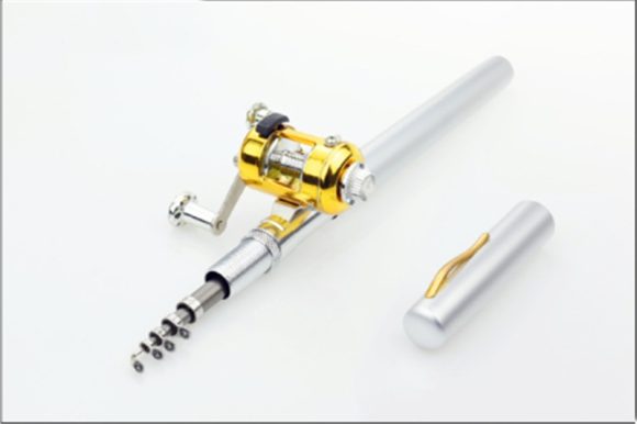 Mini Ice Fishing Rod Pocket Raft Rod Portable Gift Fishing Rod - Image 7