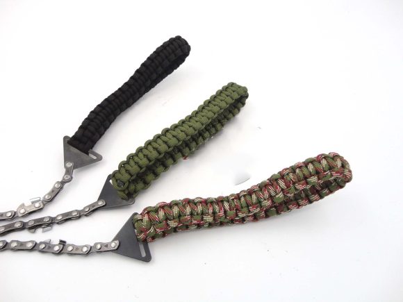 Outdoor Camping Survival Parachute Rope Pocket Hand Saw - Image 3