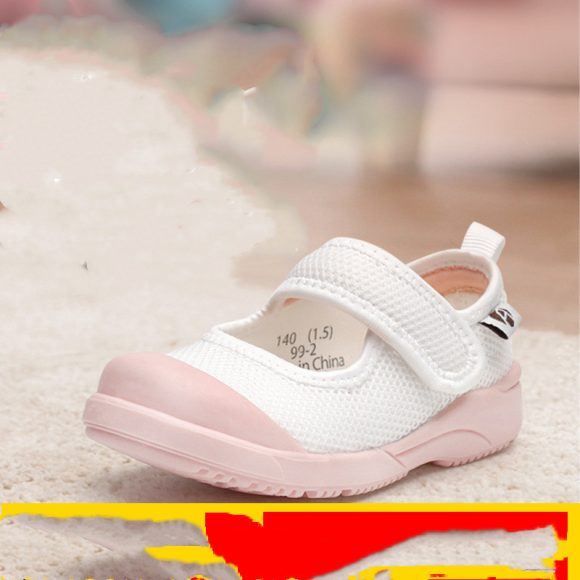 Children's Shoes Children's Cloth Shoes White Shoes Baby Shoes - Image 2
