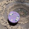 Makeup Mirror with Folding Massage Hair Brush Mini Airbag - Image 5
