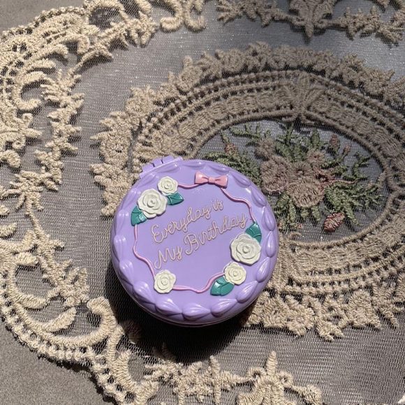 Makeup Mirror with Folding Massage Hair Brush Mini Airbag - Image 5