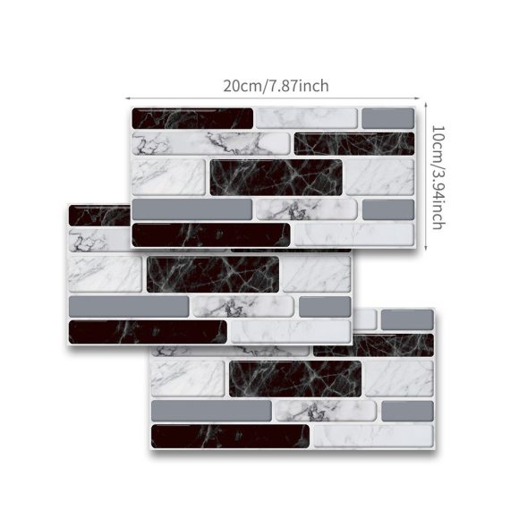 Kitchen Decoration Wall Stickers Black And White Classic - Image 3