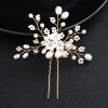 Wedding Jewelry Simple New Bride Headdress Pearl Rhinestone Hairpin Pin Wedding Jewelry Accessories - Image 6
