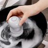 Cleaning Brushes Dish Washing Tool Soap Dispenser Refillable Pans Cups Bread Bowl Scrubber - Image 3