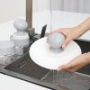 Cleaning Brushes Dish Washing Tool Soap Dispenser Refillable Pans Cups Bread Bowl Scrubber - Image 10