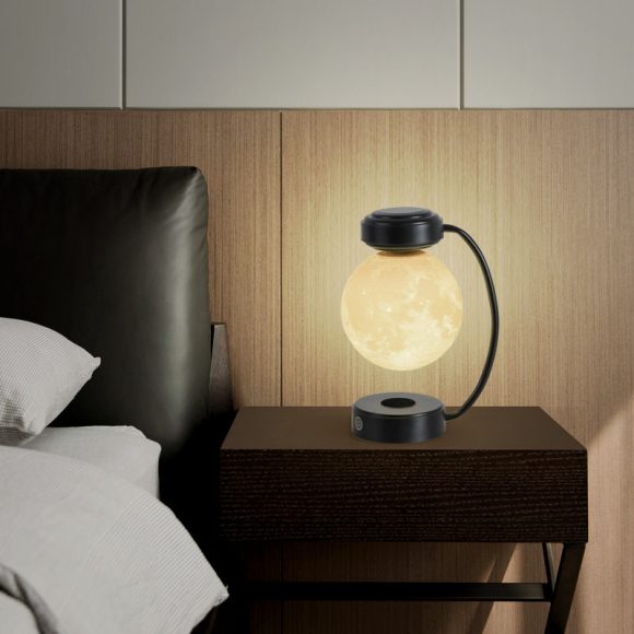 Creative Personality Magnetic Levitation Moon Lamp For home Bedside Table Lamp - Image 6
