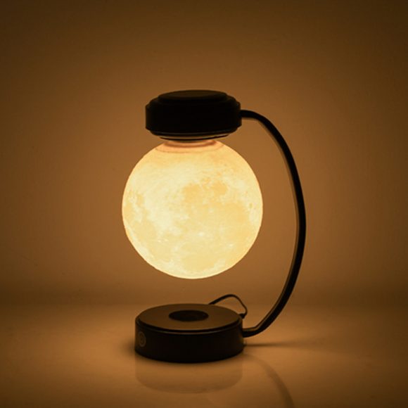 Creative Personality Magnetic Levitation Moon Lamp For home Bedside Table Lamp - Image 4