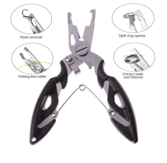 Fishing Gear Fish Lip Stainless Steel Scissors Scissors Fishing Grip Set Pliers Accessory Tool - Image 5