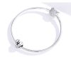 Sterling Silver S925 Creative Romantic Couple Silver Pendant - Image 3