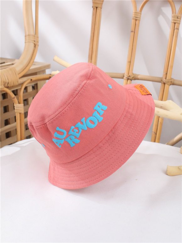 Korean Version Of Children's Fisherman Hat Spring And Autumn Baby Hat Boys Summer Sunscreen Girls Thin Wild Visor Hat Tide - Image 3