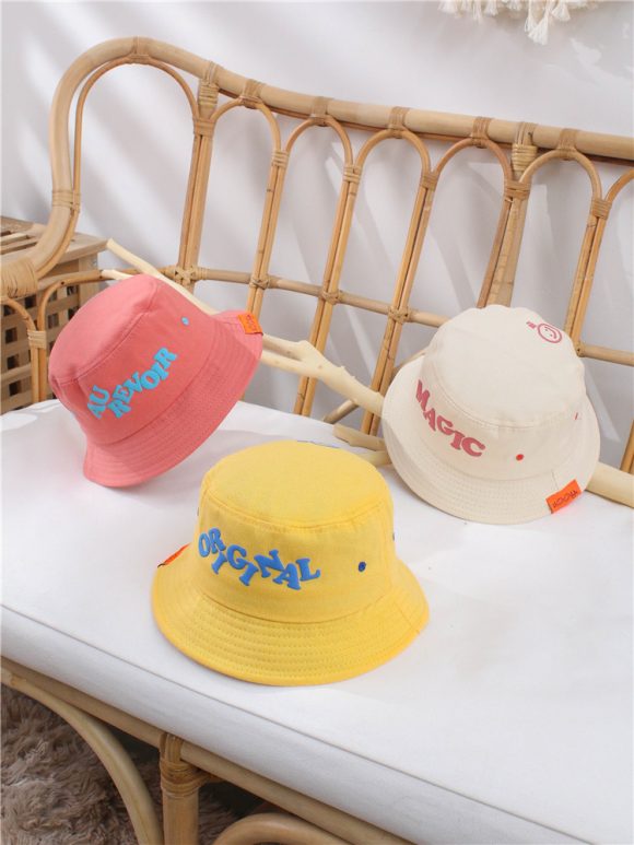 Korean Version Of Children's Fisherman Hat Spring And Autumn Baby Hat Boys Summer Sunscreen Girls Thin Wild Visor Hat Tide - Image 6
