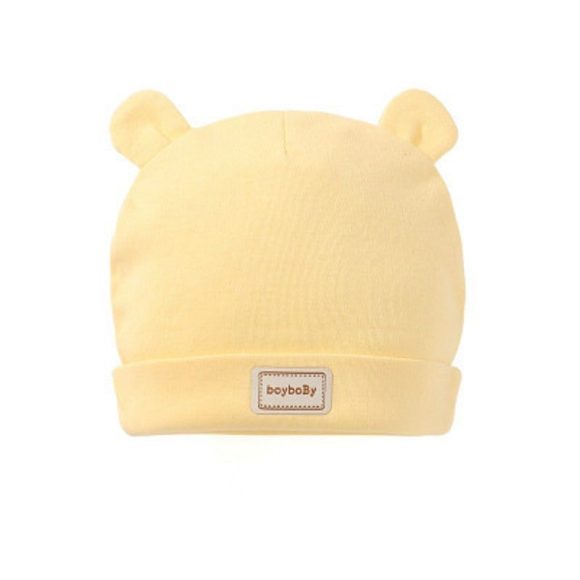 Cute Kids Hat Cap with Bibs Candy Solid Colors Boys Girls Baby Beanies Hats Cotton Born Baby Hat - Image 4