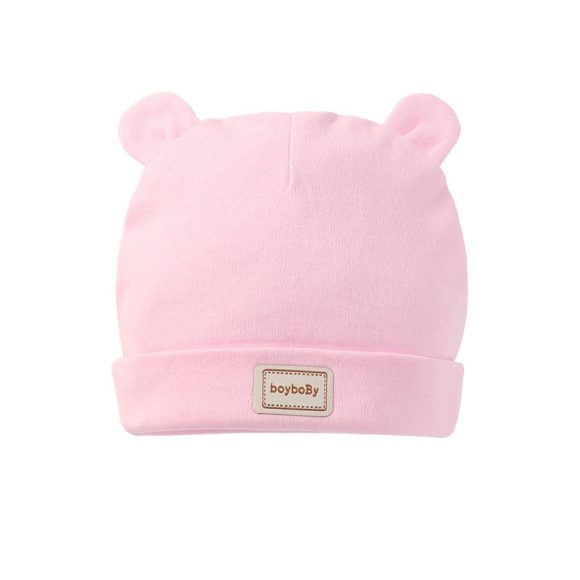 Cute Kids Hat Cap with Bibs Candy Solid Colors Boys Girls Baby Beanies Hats Cotton Born Baby Hat - Image 2