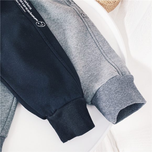 Western Style Winter Boy Plus Velvet Thick Casual Pants - Image 2