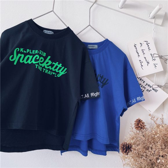 Short-sleeved Korean Baby Tops Children's Cotton T-shirts - Image 5