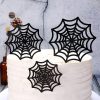 Cake Decoration Spider Spider Web Spider Plugin Children's Birthday Cake Insert Card - Image 4