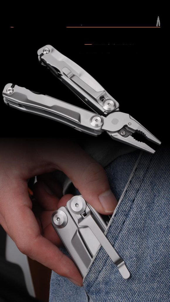 Screwdriver Folding Pliers Scissors Pliers Knife Tool Folding - Image 3