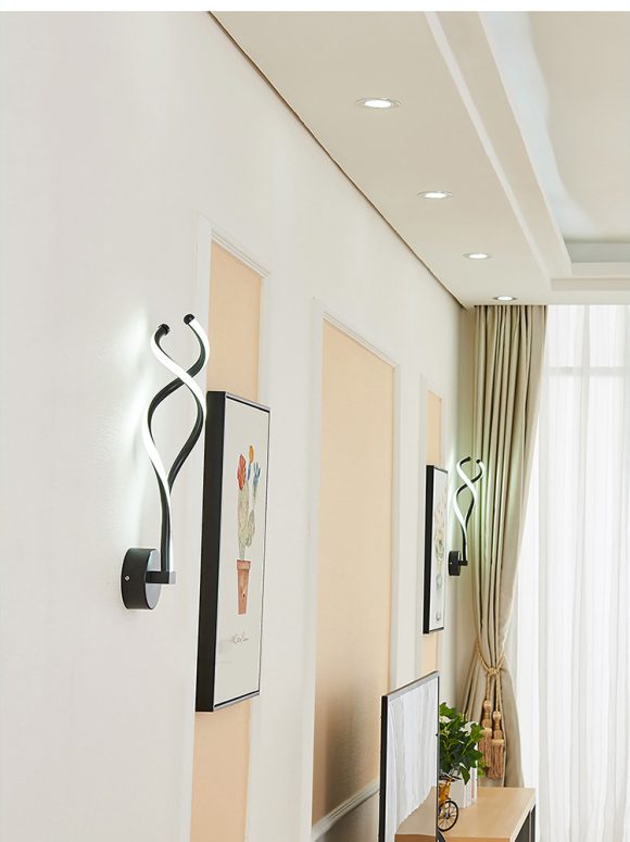 Simple And Creative Led Wall Lamp Musical Note Led Wall Lamp Background Wall Lamp Zhongshan Lamps Wholesale One On Behalf Of - Image 7