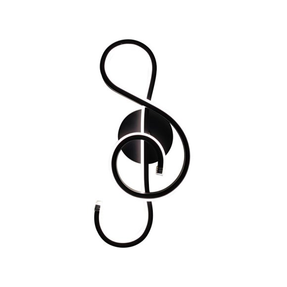 Simple And Creative Led Wall Lamp Musical Note Led Wall Lamp Background Wall Lamp Zhongshan Lamps Wholesale One On Behalf Of - Image 8