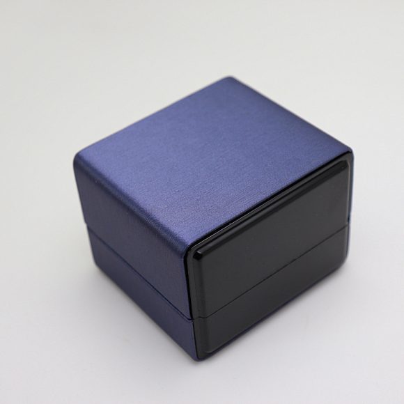 Leather Paint Ring Box Custom Creative Printed LOGO Text - Image 2