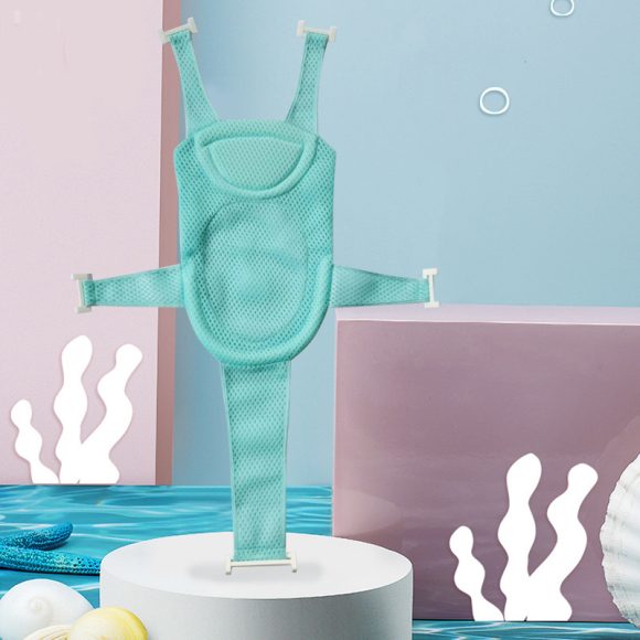 Baby Shower Net Bag Universal Can Sit And Lie Newborn Bath Rack Baby Bath Artifact Net Support Children's Bath Bed Bath Mat - Image 4