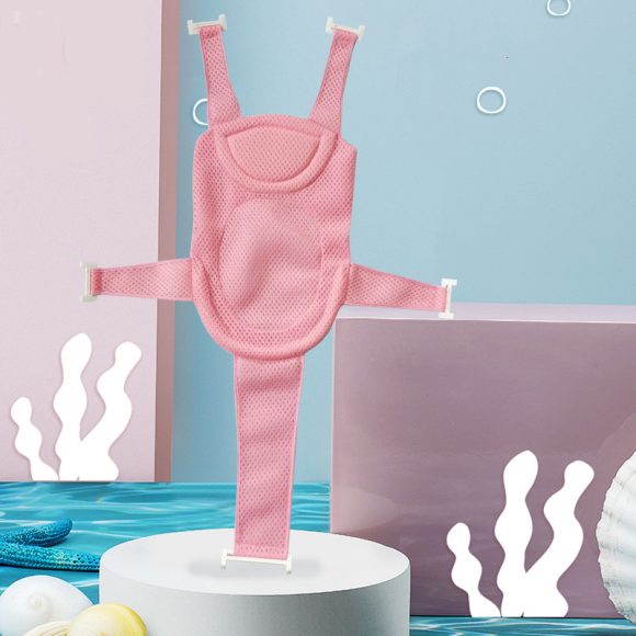 Baby Shower Net Bag Universal Can Sit And Lie Newborn Bath Rack Baby Bath Artifact Net Support Children's Bath Bed Bath Mat - Image 5