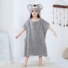 Infant Baby Bathing Hooded Bath Towel Cloak Cloak - Image 9