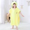 Infant Baby Bathing Hooded Bath Towel Cloak Cloak - Image 3