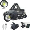 Cross-border XHP70 Headlight Telescopic Zoom USB Charging Strong Headlight Outdoor Waterproof Warning Headlight P70 Second Generation - Image 3