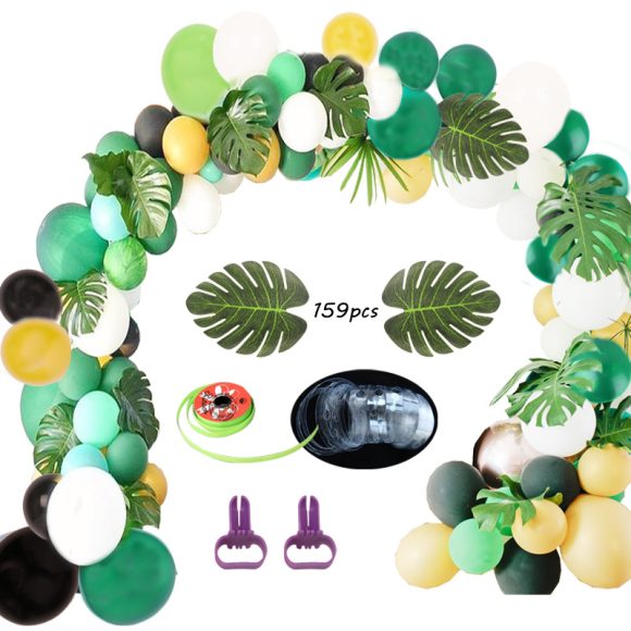 Animal Balloon Theme Party Scene Decoration Green Forest Series Balloons - Image 2