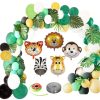 Animal Balloon Theme Party Scene Decoration Green Forest Series Balloons - Image 5