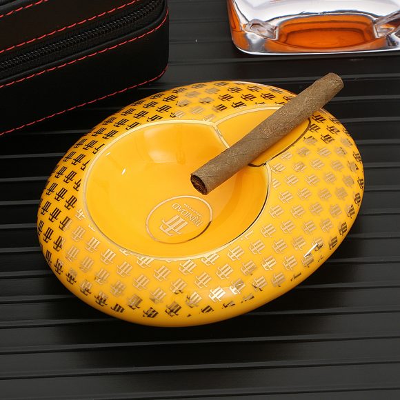 Cigar Ashtray Ceramic Portable Cigar Extinguisher Cuban Cigar Ashtray - Image 4