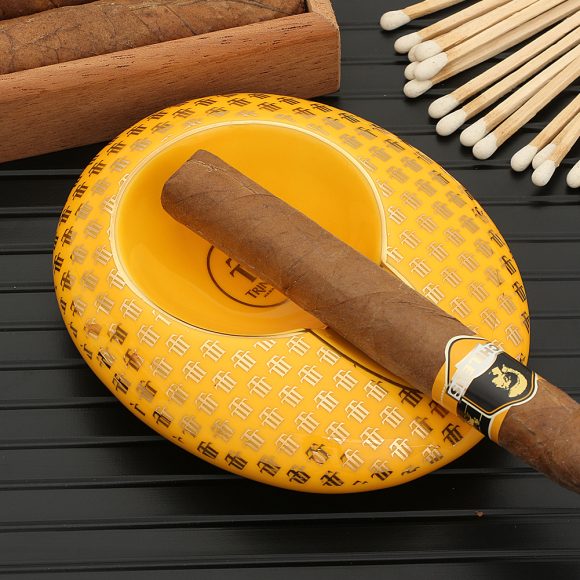 Cigar Ashtray Ceramic Portable Cigar Extinguisher Cuban Cigar Ashtray - Image 3