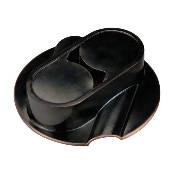 Cigar Ashtray Double Slot Retro Personality Ashtray Metal Ashtray Is Easy To Clean And Resistant To Fall - Image 5
